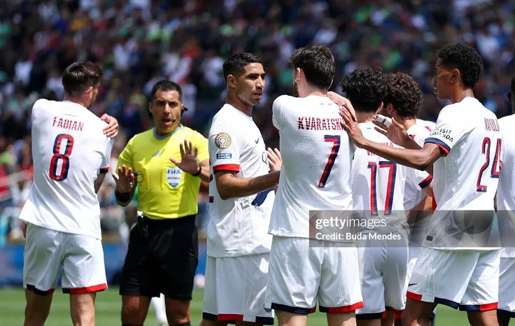 Khvicha Kvaratskhelia "ghi bàn bằng lưng" vào lịch sử FIFA Club World Cup: PSG thắng dễ Seattle Sounders