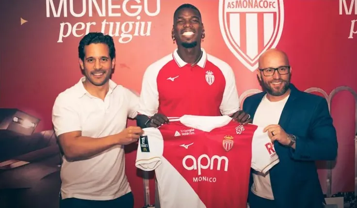 Pogba chính thức khoác áo Monaco trong 2 năm tới