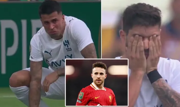 Cancelo và Neves rơi lệ trong phút mặc niệm Diogo Jota tại FIFA Club World Cup