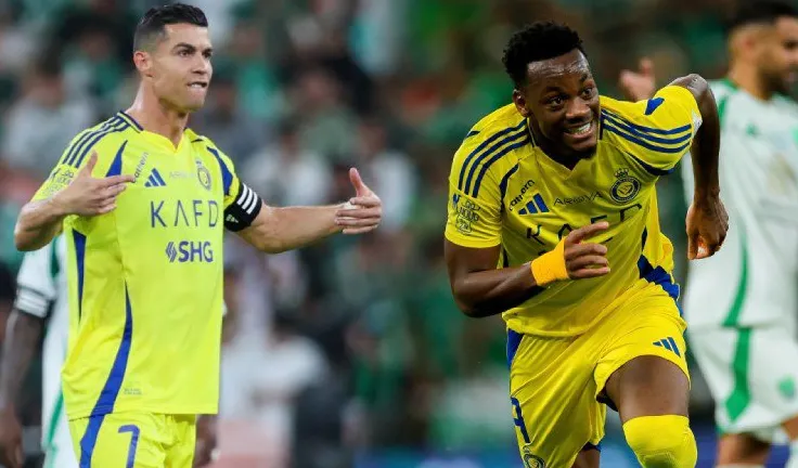 Duran (bên phải) buộc phải tính chuyện rời đi, sau khi Ronaldo gia hạn với Al Nassr