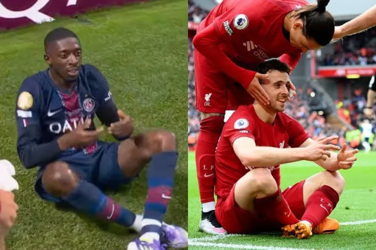Dembele Tri Ân Jota Bằng Màn Ăn Mừng Đặc Biệt, Tiếp Thêm Hy Vọng Quả Bóng Vàng