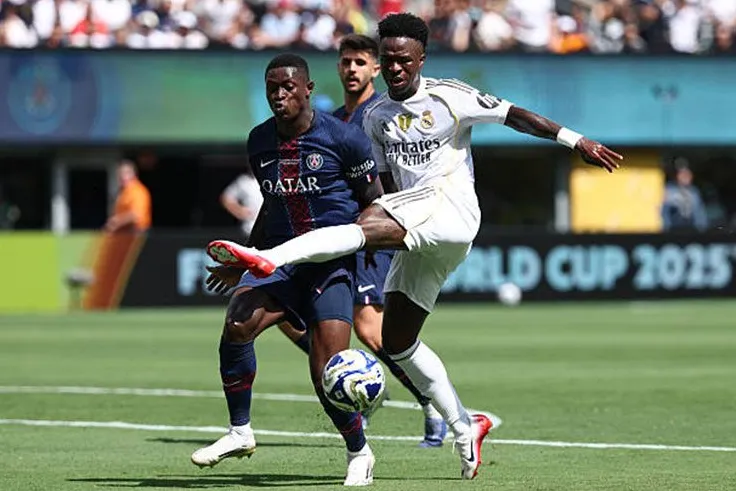 Nuno Mendes 'bỏ túi' Mbappe và Vinicius, PSG vùi dập Real Madrid tại FIFA Club World Cup