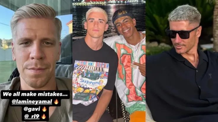 Barca 'tóc vàng hoe': Lamine Yamal gây 'bão' thời trang, Szczesny bênh vực đàn em