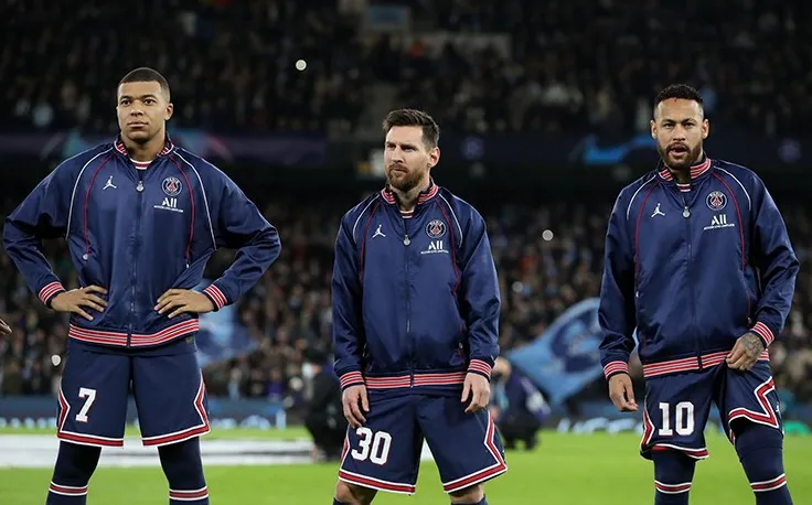Thời kỳ PSG với thứ bóng đá hoa mỹ của tam tấu M-N-M đã chấm hết