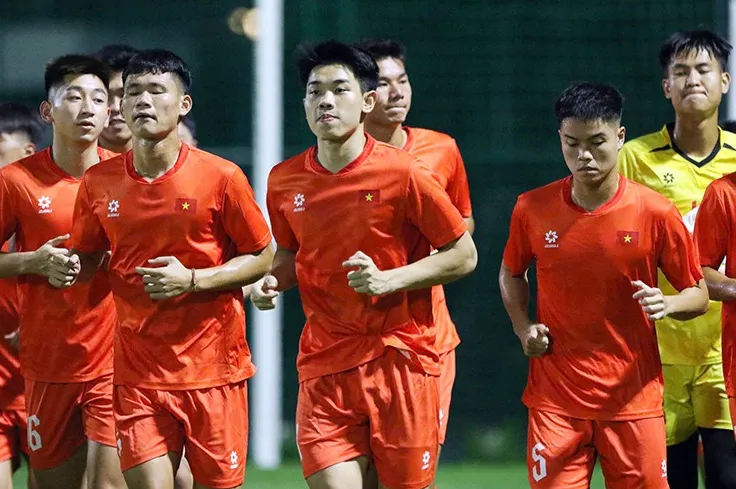 Các tuyển thủ U23 Việt Nam vẫn khá hào hứng tập luyện sau 2 ngày được nghỉ ngơi.