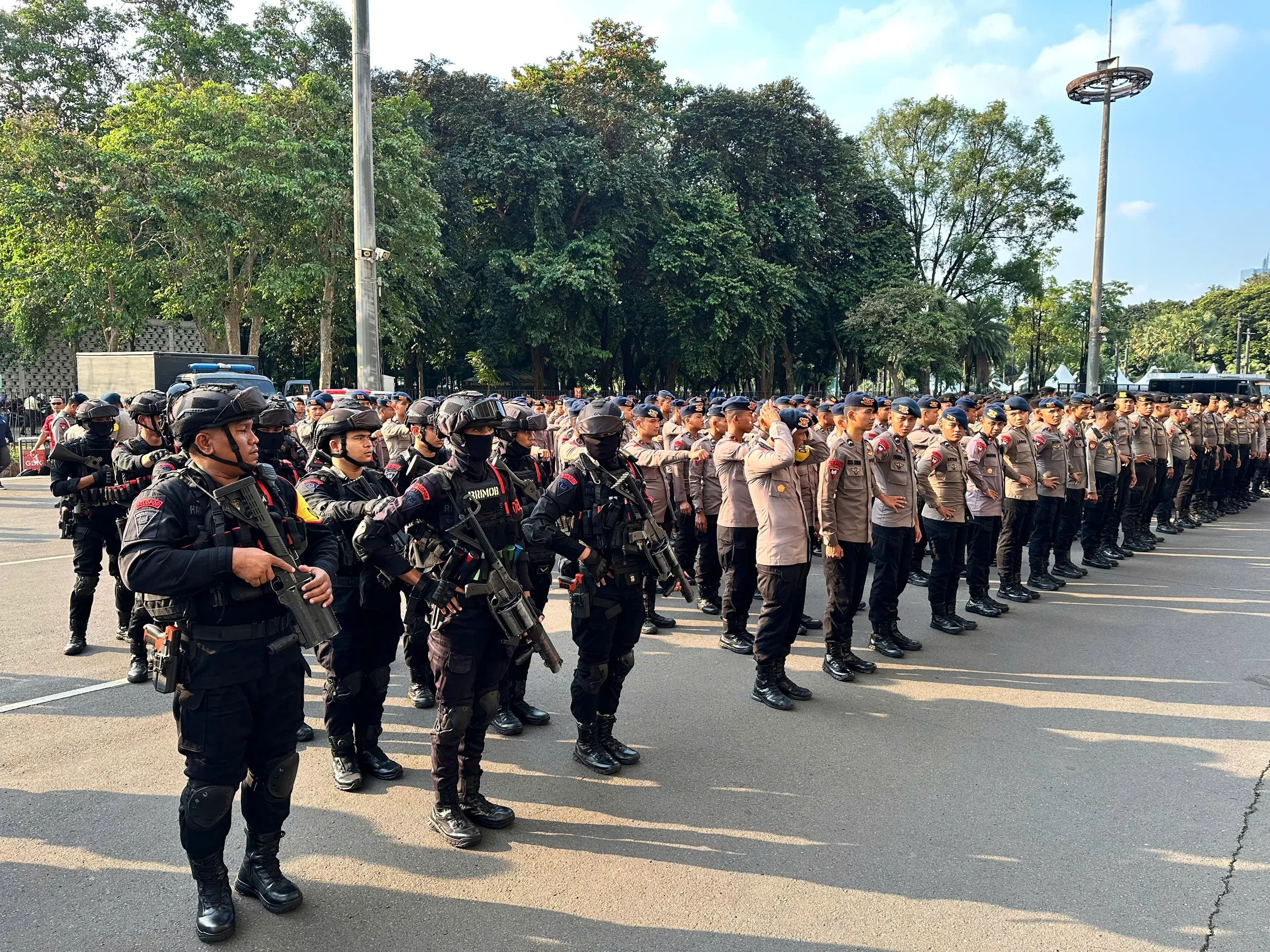 Choáng 1000 cảnh sát vũ trang hạng nặng bảo vệ trận U23 Việt Nam - U23 Indonesia - 6
