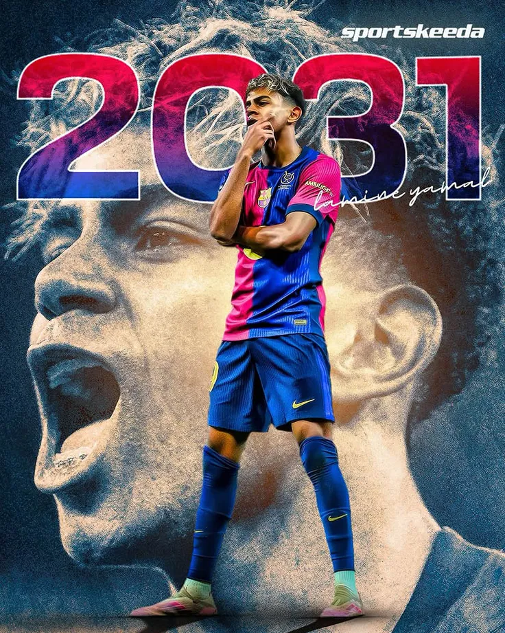 Yamal vẫn còn hợp đồng với Barca đến năm 2031
