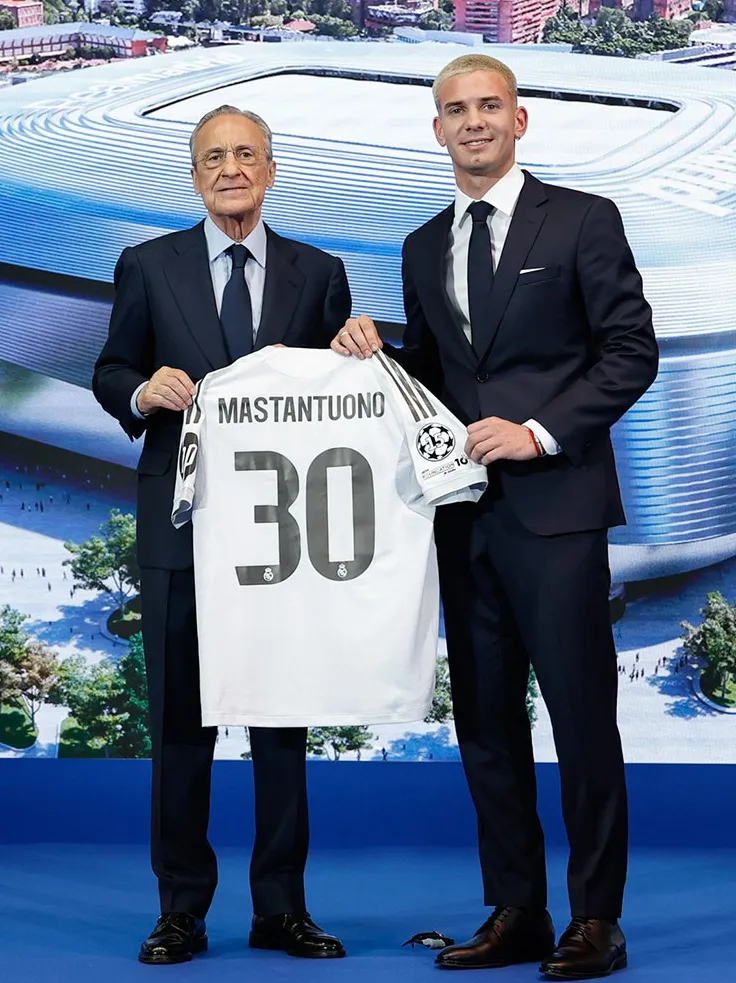 Franco Mastantuono Gia Nhập Real Madrid: Ước Mơ Thành Hiện Thực Của 'Fan Cuồng' Messi