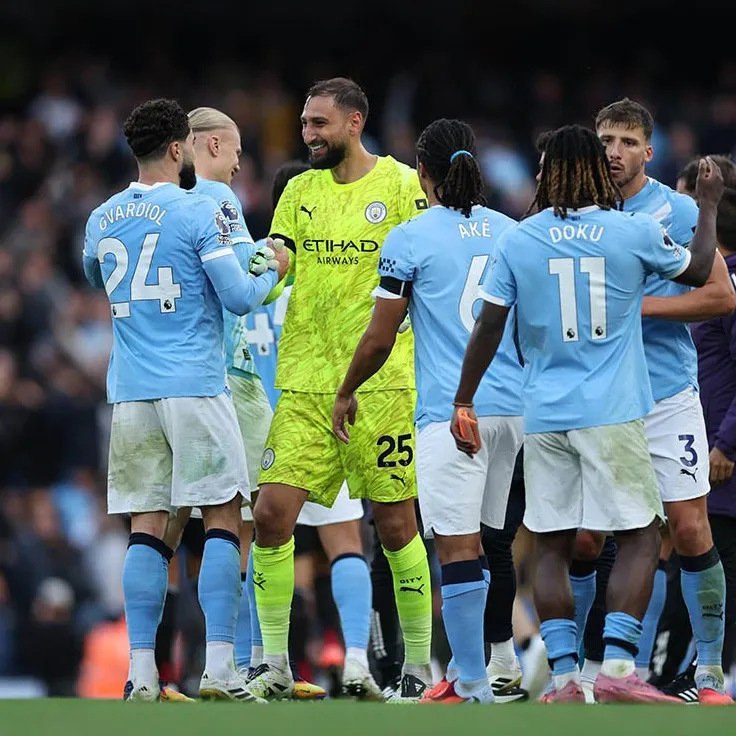Donnarumma đang chơi tốt tại Man City