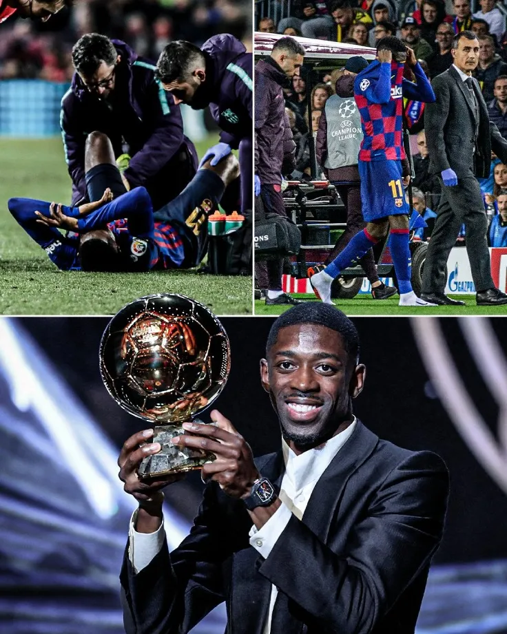 Dembele từng có quãng thời gian đáng quên tại Barcelona