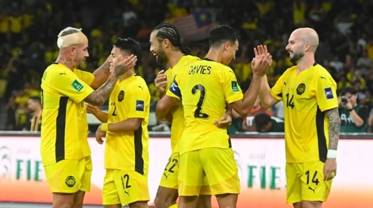 Malaysia đang nắm lợi thế lớn trong cuộc cạnh tranh tấm vé dự Asian Cup 2027