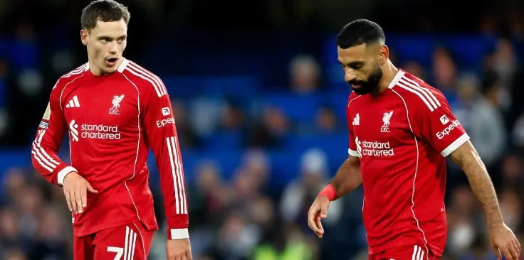 Salah và Wirtz đang có sự khởi đầu thiếu ấn tượng ở mùa giải 2025/26