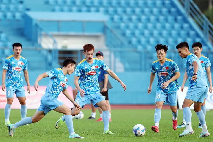 ĐT Việt Nam tập trung rèn quân chuẩn bị đấu Nepal.