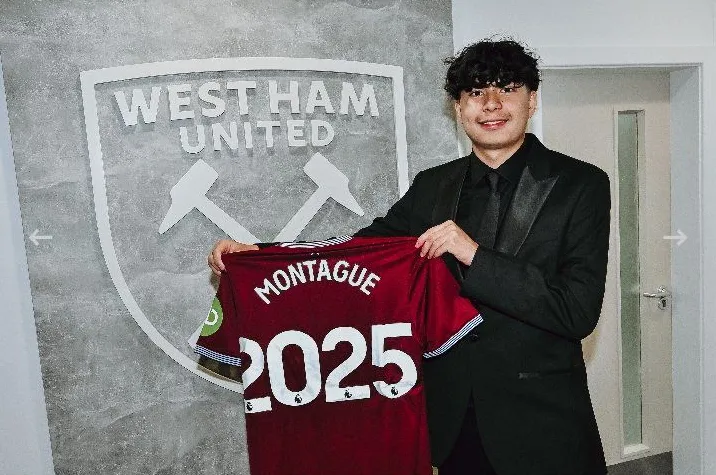 Harry Montague, hậu vệ trẻ gốc Malaysia đang thuộc biên chế của West Ham