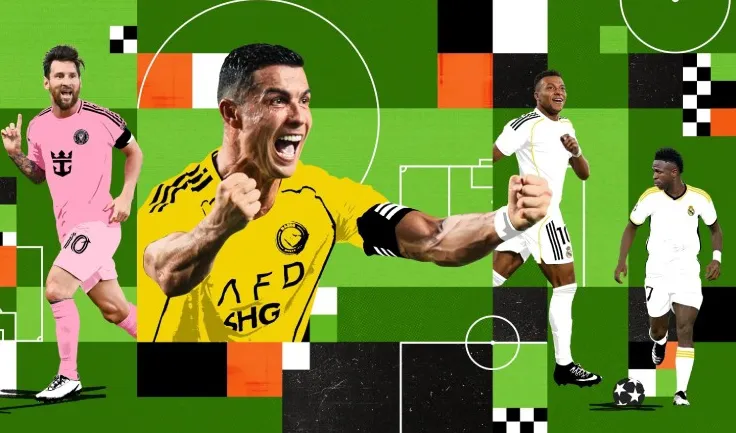 Ronaldo Vẫn Là "Ông Hoàng Thu Nhập" Bóng Đá: Bỏ Xa Messi, Mbappe và Yamal Cộng Lại