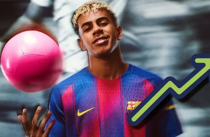 Yamal lần đầu có tên trong top 10 cầu thủ thu nhập cao nhất thế giới