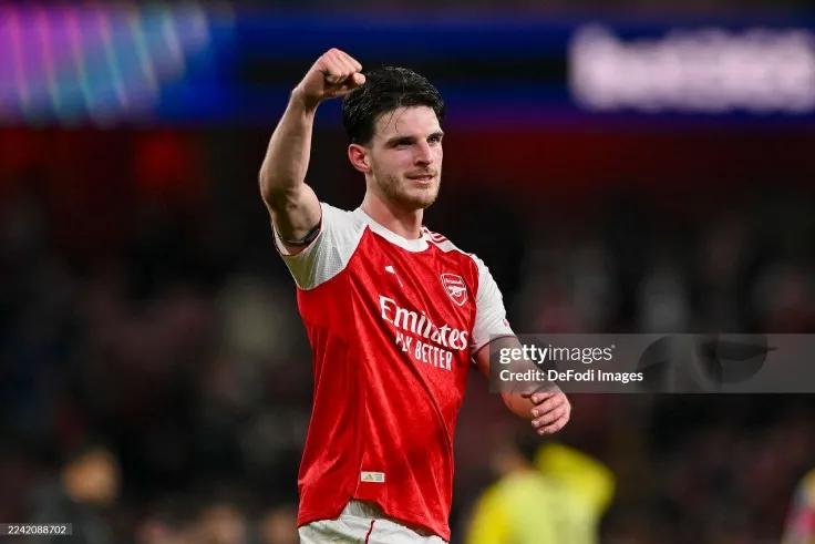 Declan Rice tạo nên bước ngoặt của trận đấu với pha đá phạt đẳng cấp