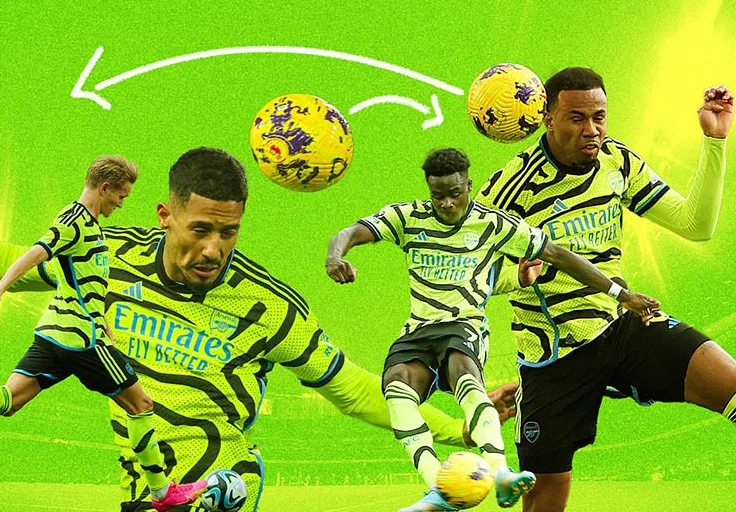 Các bàn thắng đến từ cố định của Arsenal đều đã được 