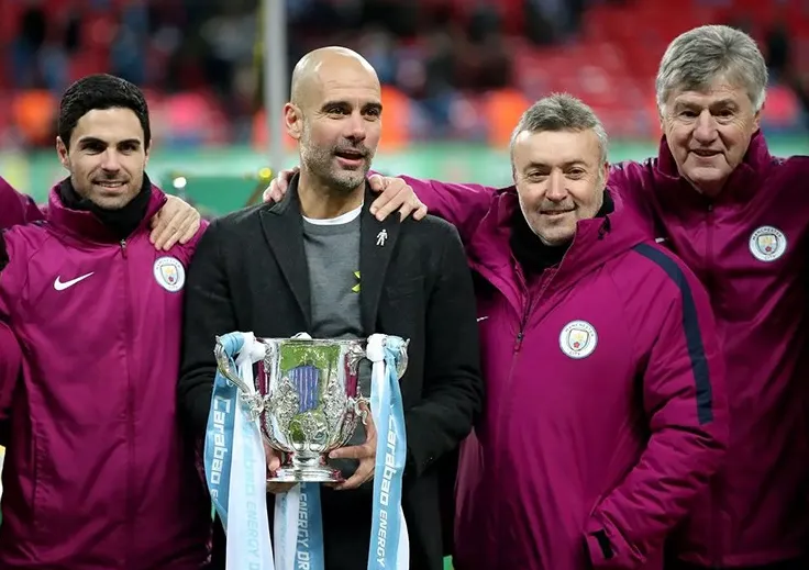 Chiếc cúp đầu tiên của Pep Guardiola tại Anh là Carabao Cup