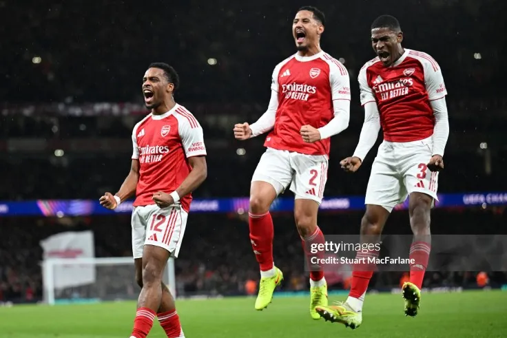 Điểm tin nóng cúp C1: Arsenal khẳng định ngôi đầu, cuộc đua vào vòng knock-out nóng bỏng
