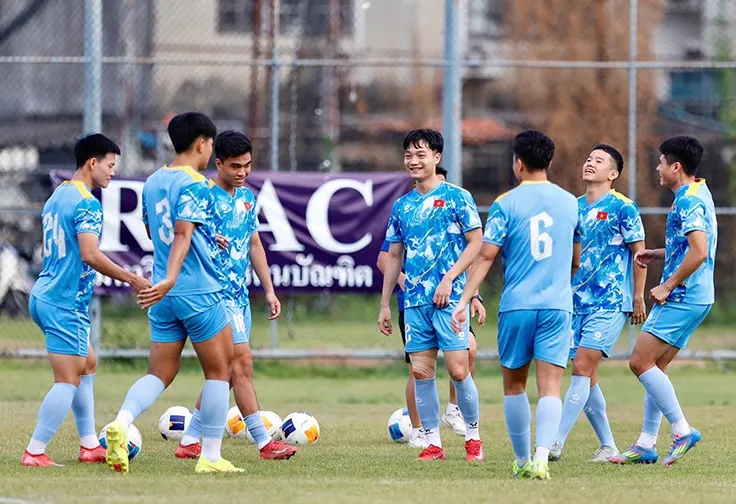U22 Việt Nam chuẩn bị kỹ lưỡng cả về chiến thuật lẫn tinh thần với mục tiêu giành chiến thắng trước Malaysia
