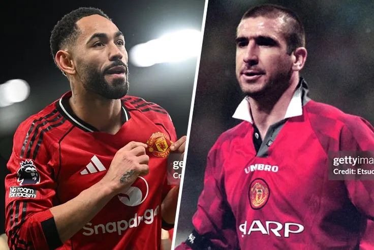 Phong cách chơi bóng của Matheus Cunha gợi nhớ đến huyền thoại Eric Cantona