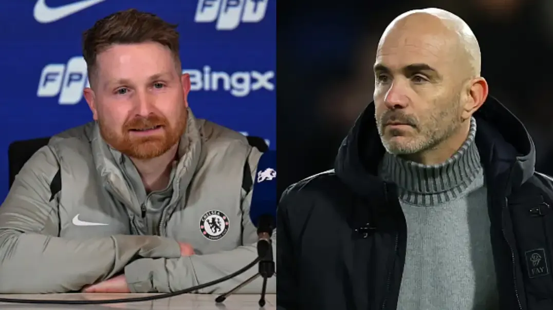 Calum McFarlane sẽ thay HLV Maresca dẫn dắt Chelsea đối đầu Man City